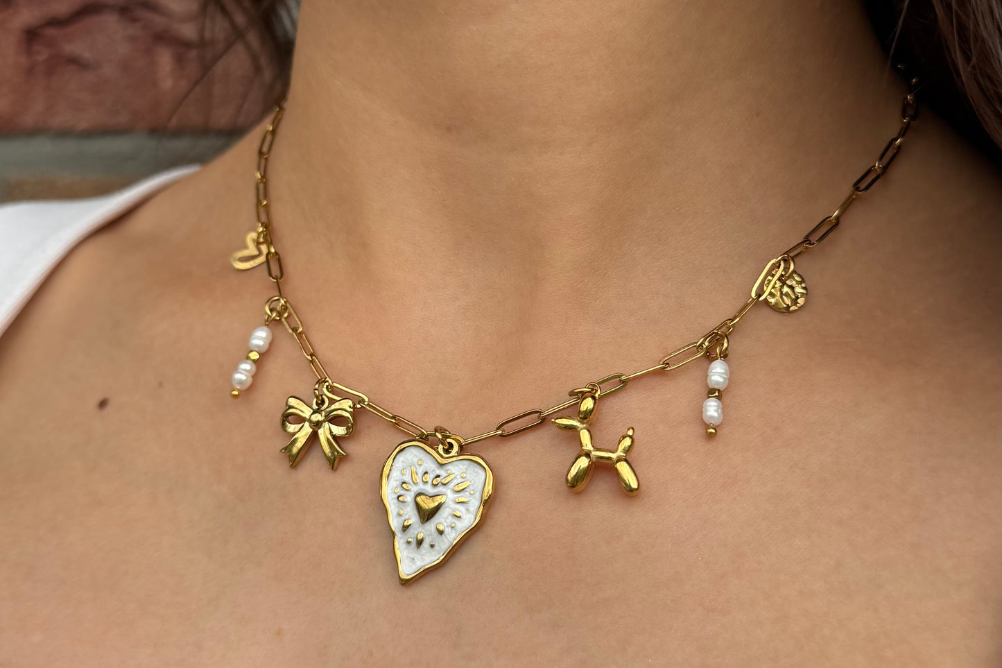 Charm Kette „Seven Love Notes“ 💌