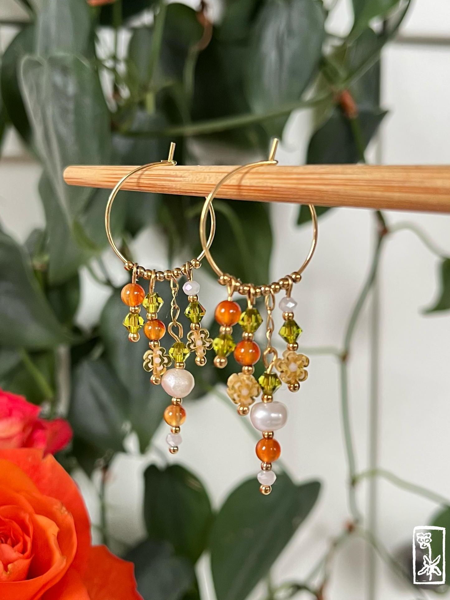 Blümchen-Ohrringe 🌼🌼🌼