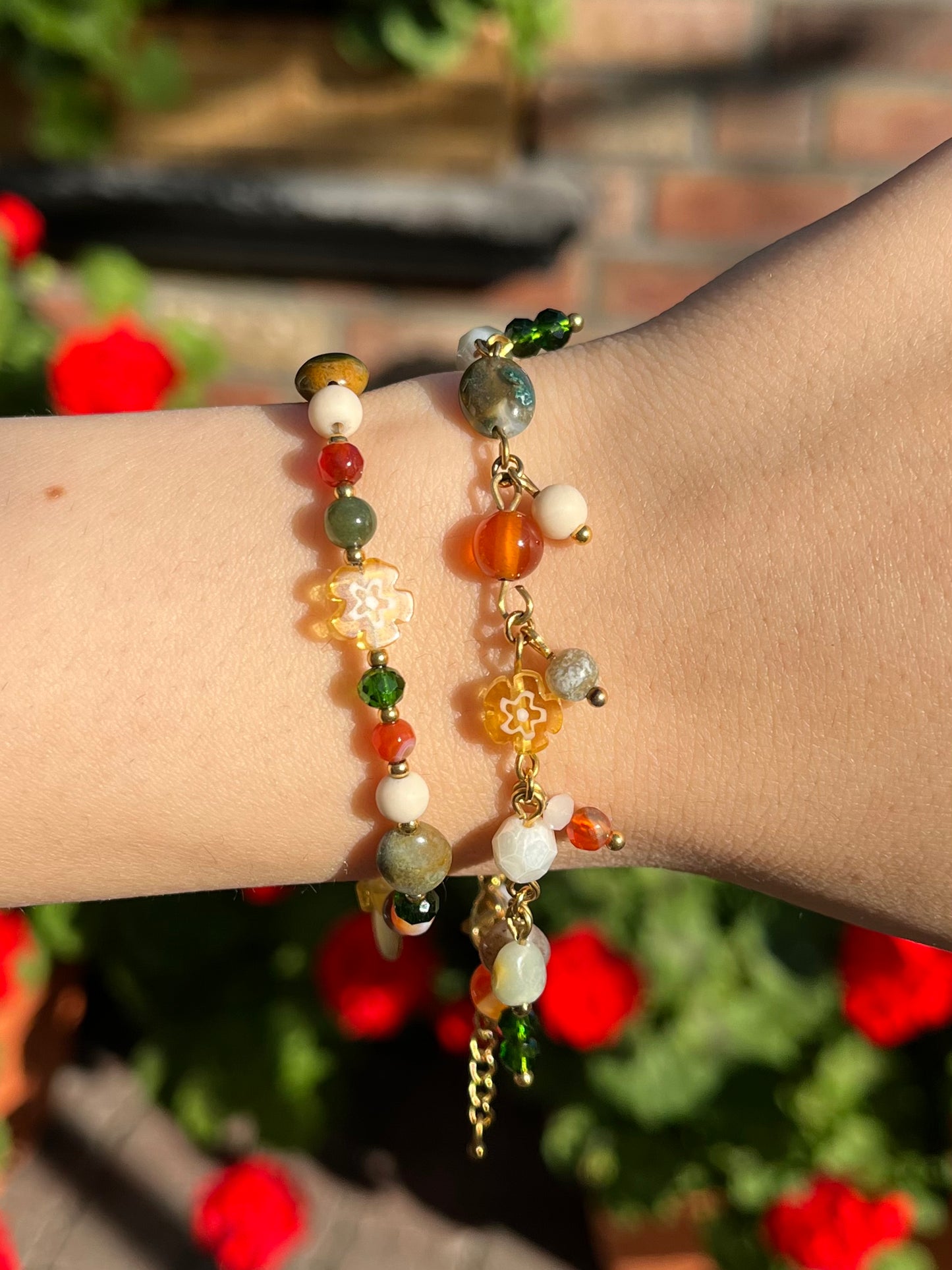 Armband "Herbst" 🍂🍃🌻