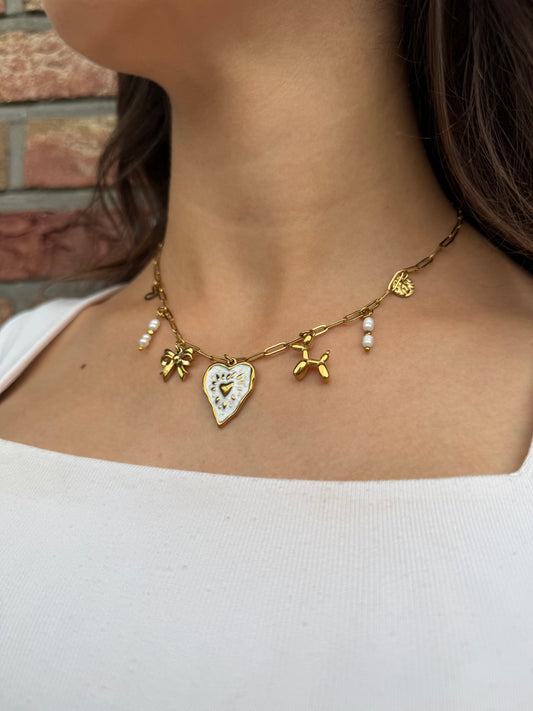 Charm Kette „Seven Love Notes“ 💌