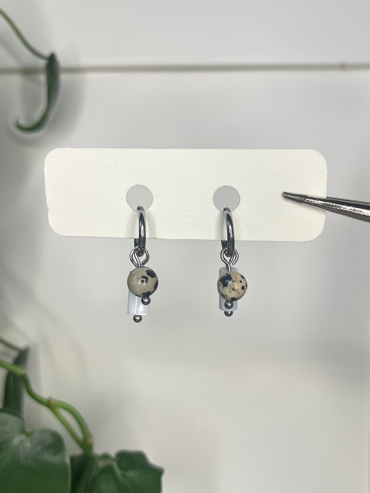 "Jaspis" Ohrringe 🐚