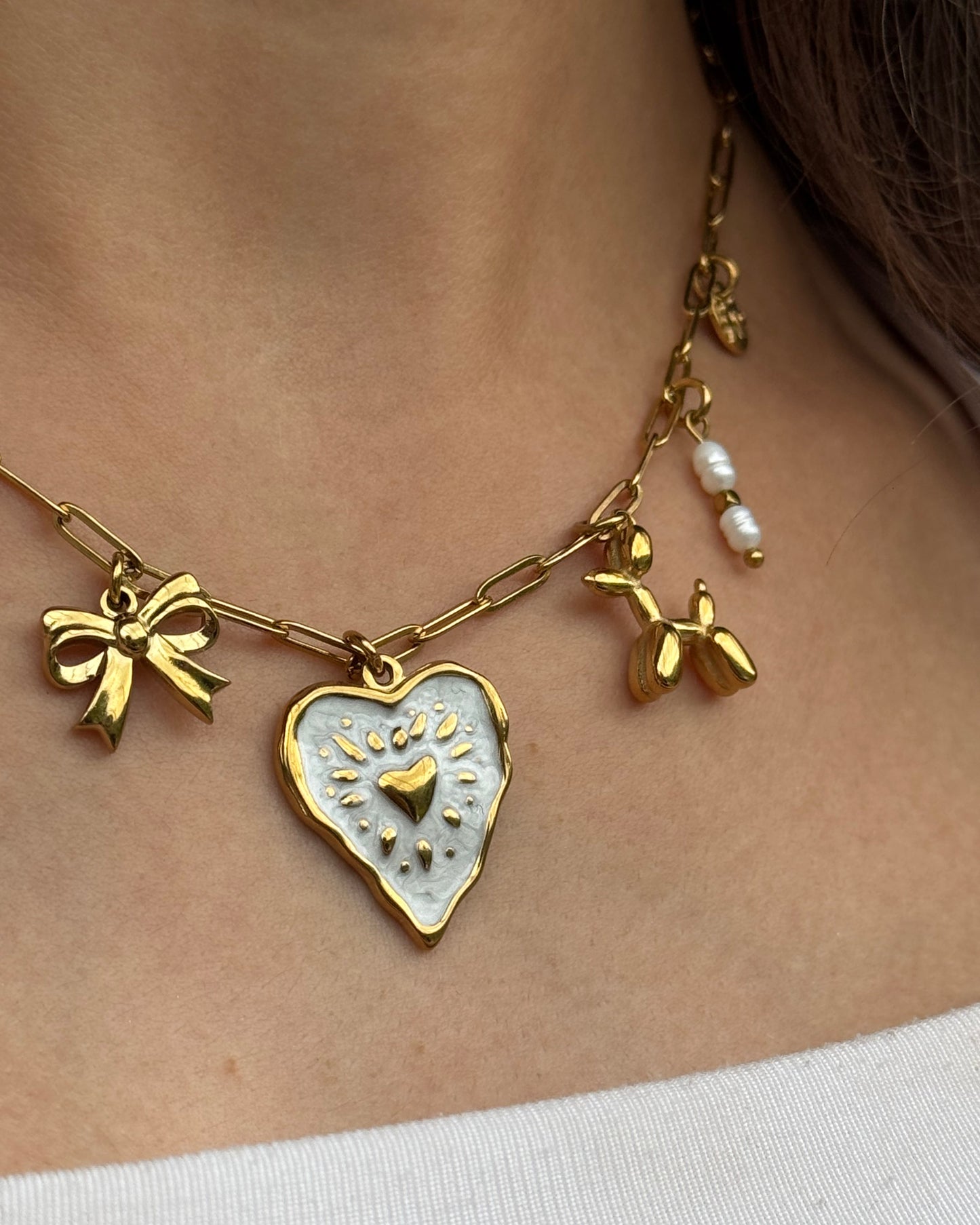 Charm Kette „Seven Love Notes“ 💌