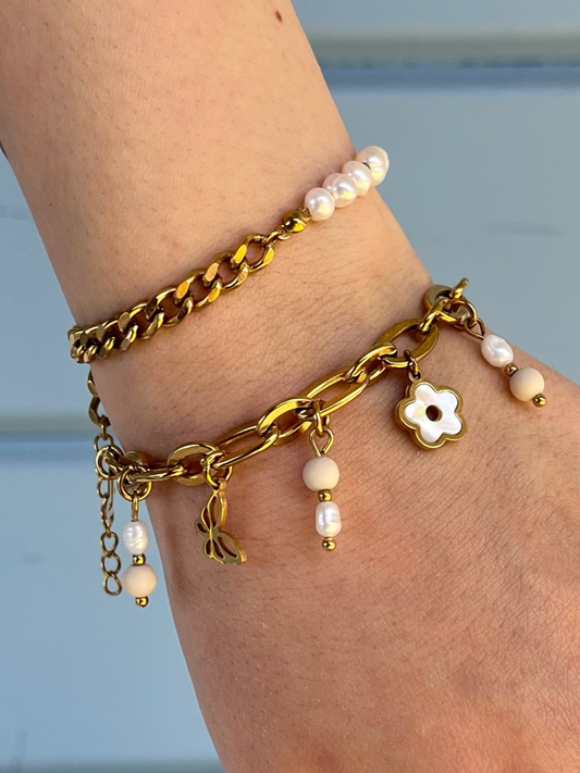 Charm Bracelet "Swan" 🦢 (Einzelstück)