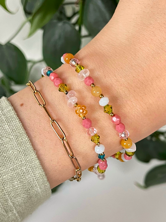 Bunte Armbänder "çiçek çayırı"