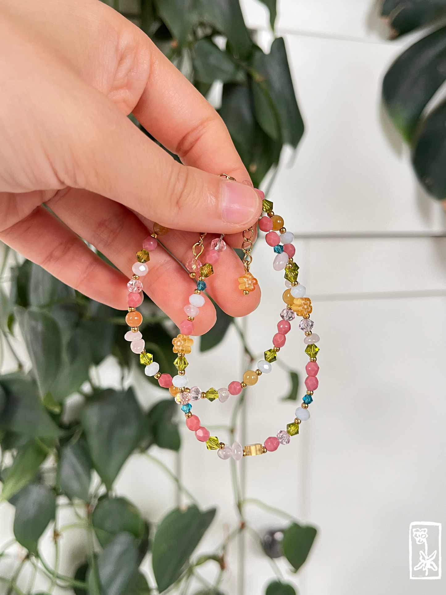 Bunte Armbänder "çiçek çayırı"