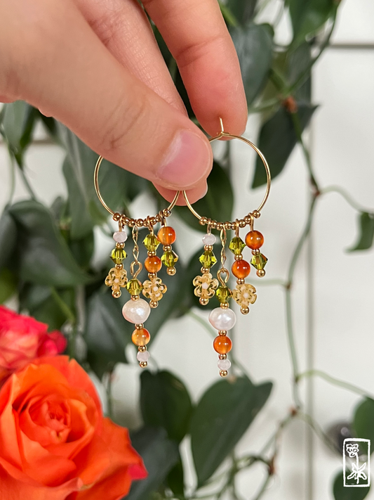 Blümchen-Ohrringe 🌼🌼🌼