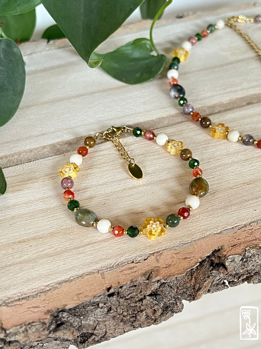 Armband "Herbst" 🍂🍃🌻