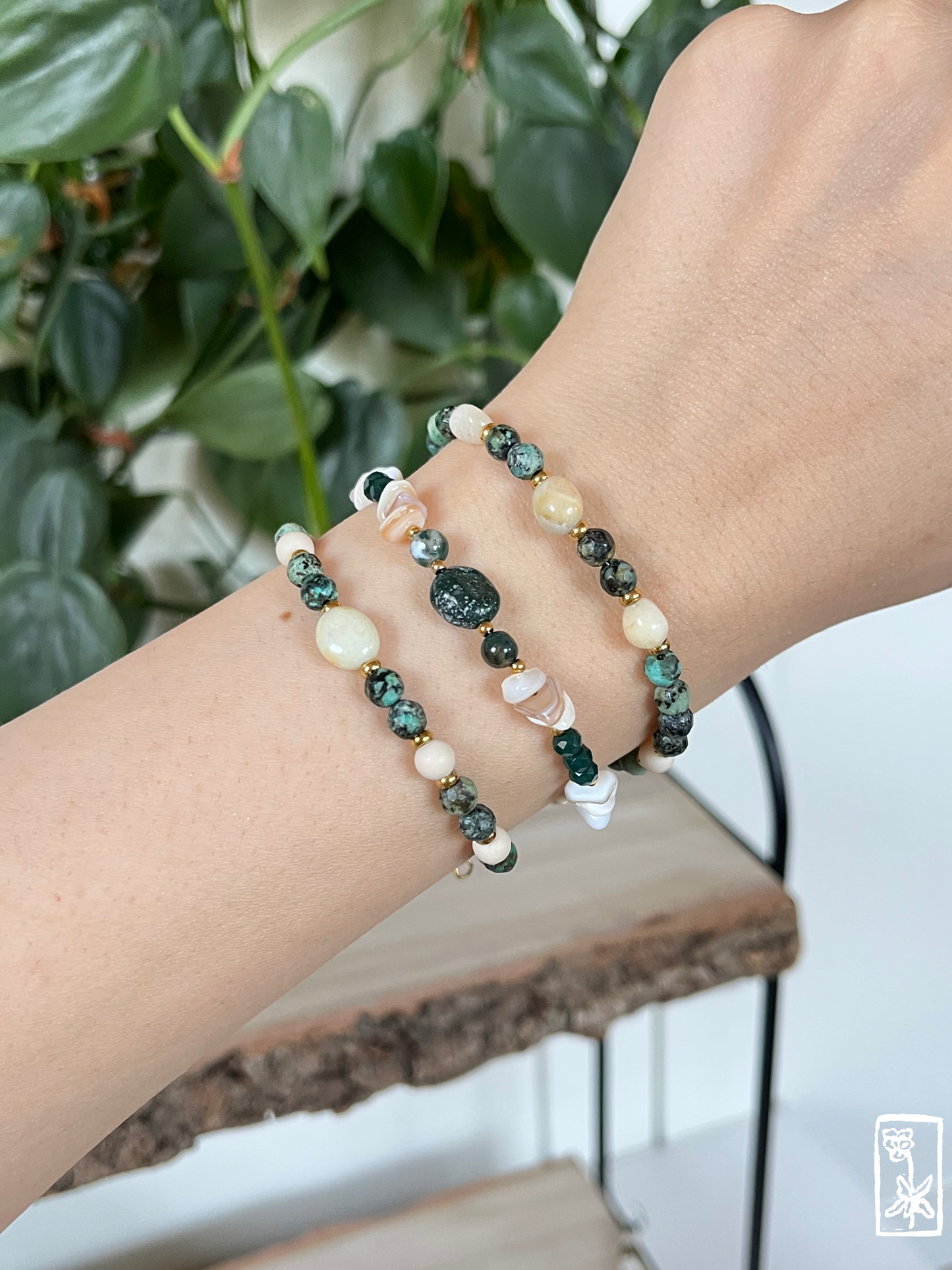 Armband "Orman" ˚˖𓍢ִ໋`🌿:✧˚.⋆🍃