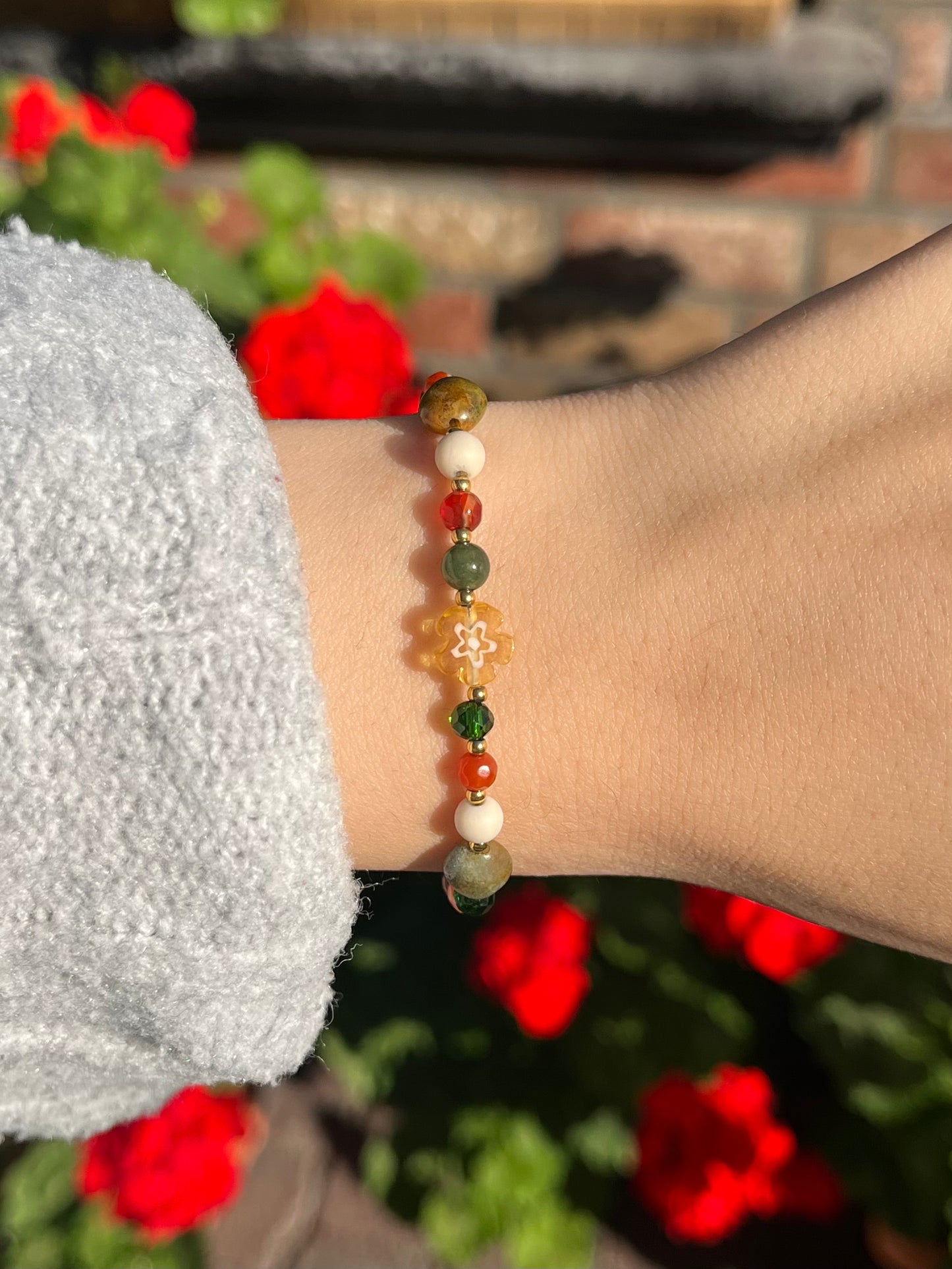 Armband "Herbst" 🍂🍃🌻