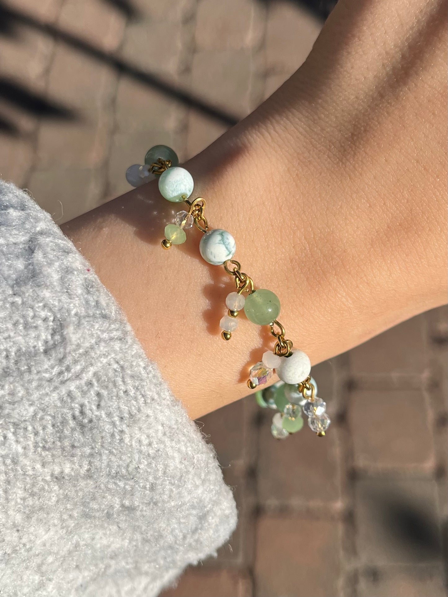 Clutter Armband "Ocean Mist" 🩵💫